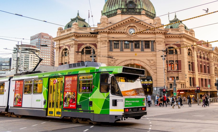 Yarra Trams Melbourne CBD
